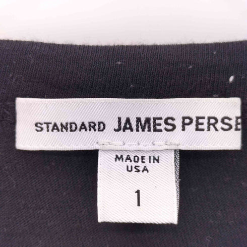 ジェームスパース JAMES PERSE ロングスリーブ 袖プリント クルーネックTシャツ メンズ 1