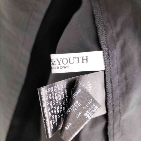 ビューティーアンドユースユナイテッドアローズ BEAUTY & YOUTH UNITED ARROWS ピンタックスリーブ ブラウス レディース