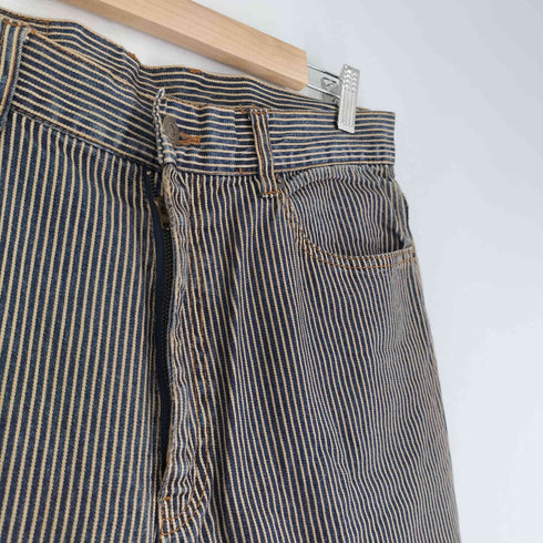 Genuine JEANS ヒッコリーストライプ デニムパンツ メンズ 85