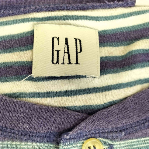 ギャップ Gap 90s マルチカラーボーダー Tシャツ メンズ import:S