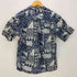 HO ALOHA ウッドボタン アロハシャツ メンズ import:M