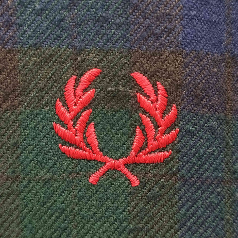 フレッドペリー FRED PERRY リバーシブル ブラックウォッチ チェック キルティング ジャケット メンズ import:M