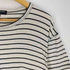 コムデギャルソンオム COMME des GARCONS HOMME AD2010 11SS ボーダー コットン リネン S/S Tシャツ メンズ JPN:S
