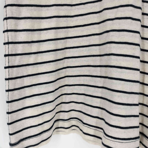 コムデギャルソンオム COMME des GARCONS HOMME AD2010 11SS ボーダー コットン リネン S/S Tシャツ メンズ JPN:S