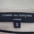 コムデギャルソンオム COMME des GARCONS HOMME AD2010 11SS ボーダー コットン リネン S/S Tシャツ メンズ JPN:S
