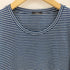 デンハム DENHAM ボーダー クルーネック Tシャツ カットソー メンズ