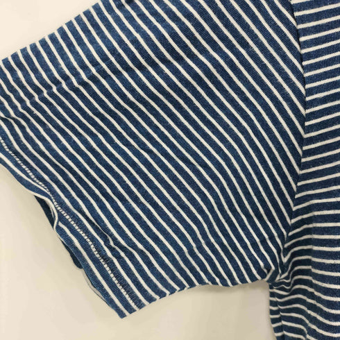 デンハム DENHAM ボーダー クルーネック Tシャツ カットソー メンズ