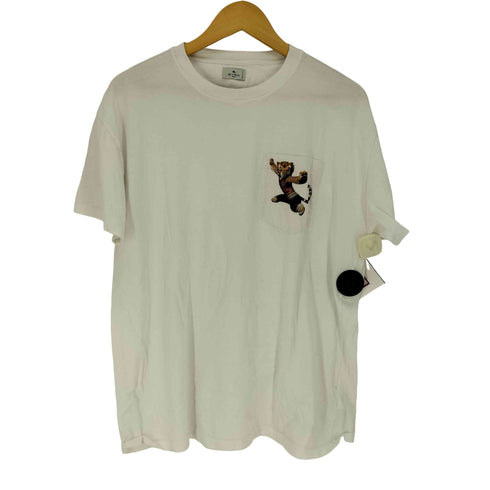 エトロ ETRO キャラクタープリント ロゴバックプリント S/S コラボ Tシャツ メンズ JPN:M
