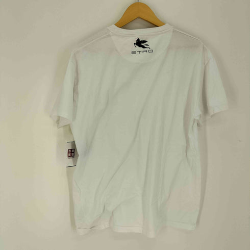 エトロ ETRO キャラクタープリント ロゴバックプリント S/S コラボ Tシャツ メンズ JPN:M