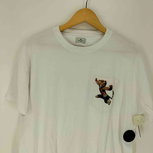 エトロ ETRO キャラクタープリント ロゴバックプリント S/S コラボ Tシャツ メンズ JPN:M