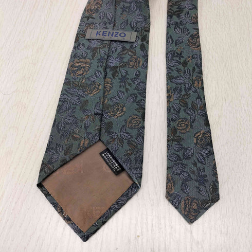 ケンゾーパリス KENZO PARIS 総柄シルクネクタイ メンズ