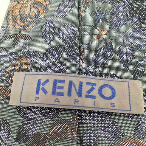 ケンゾーパリス KENZO PARIS 総柄シルクネクタイ メンズ