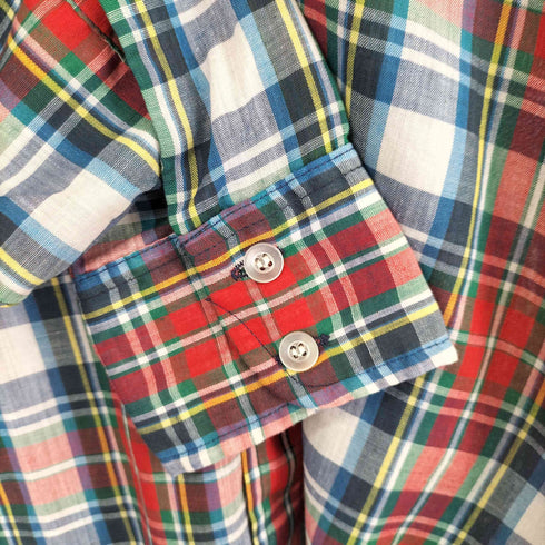 リーバイス Levis 70S USA製 チェックシャツ メンズ import:M