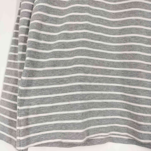 グッドデザインショップコムデギャルソン GOOD DESIGN SHOP COMME des GARCONS AD2016 異素材 ポケット 切替 ボーダー L/S クルーネック Tシャツ レディース JPN:M