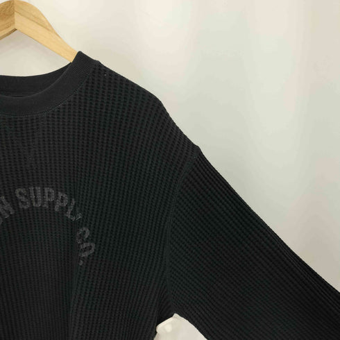 SWOON SUPPLY CO BIG WAFFLE THERMAL サーマル クルーネックニット メンズ import:XL