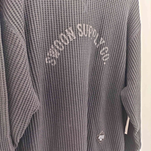 SWOON SUPPLY CO BIG WAFFLE THERMAL サーマル クルーネックニット メンズ import:XL