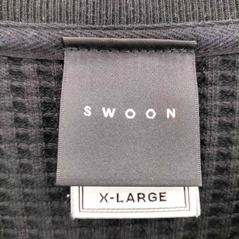 SWOON SUPPLY CO BIG WAFFLE THERMAL サーマル クルーネックニット メンズ import:XL