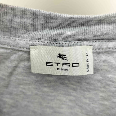 エトロ ETRO 3Dロゴ S/S Tシャツ メンズ JPN:S