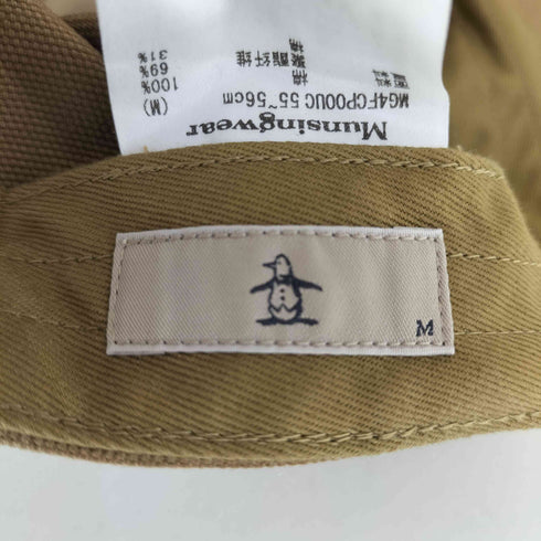 マンシングウェア Munsingwear ロゴパッチ キャップ メンズ M
