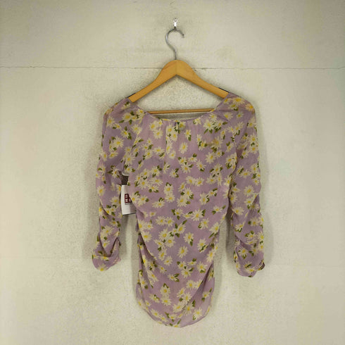 モスキーノチープアンドシック MOSCHINO CHEAP&CHIC 花柄シフォンブラウス レディース 40