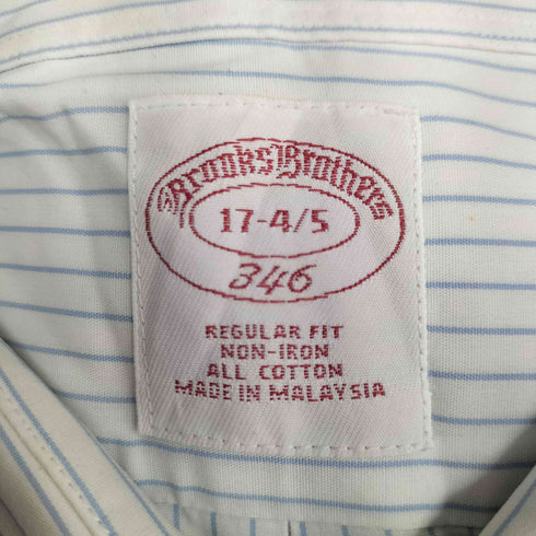 ブルックスブラザーズ 346 BROOKS BROTHERS ストライプ L/S シャツ メンズ 17 4/5