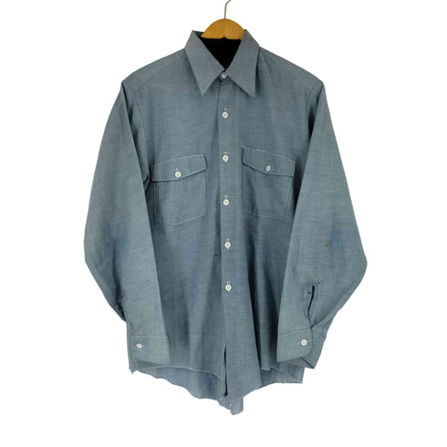 60-70s シャンブレーシャツ メンズ
