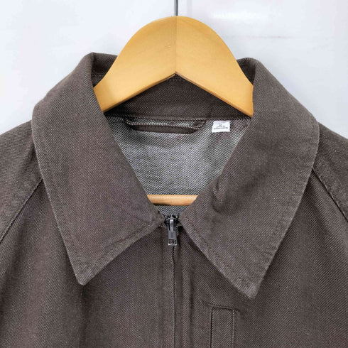 ジーユー GU コットン ジップアップ ジャケット メンズ JPN:XL