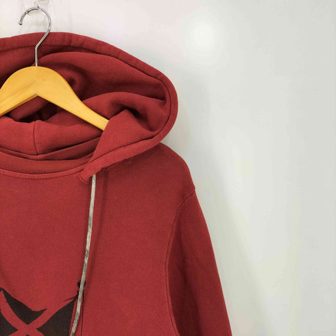 ゴールデングースデラックスブランド golden goose deluxe brand コットン プリント フード後付け プルオーバー パーカー メンズ JPN:S