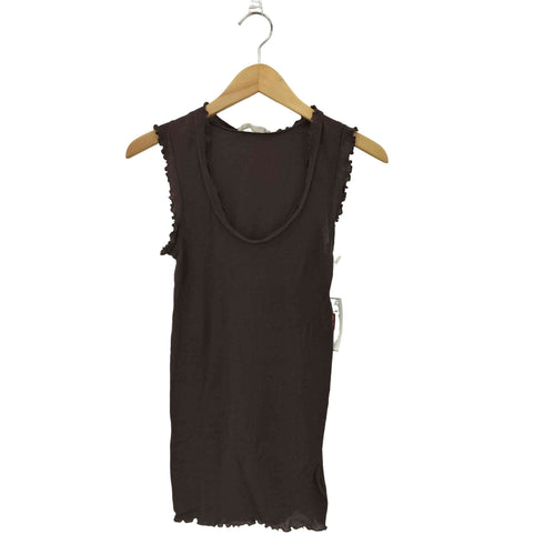 seamless basic シームレスベーシックFlounce タンクトップ レディース