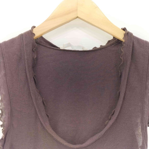 seamless basic シームレスベーシックFlounce タンクトップ レディース