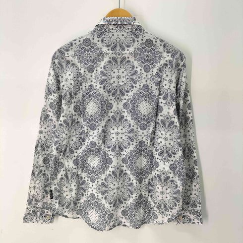 ショットブロス SCHOTT BROS. 日本製 ペイズリー柄 ボタンダウン シャツ メンズ import:M