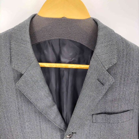 コムデギャルソンオムドゥ COMME des GARCONS HOMME DEUX 00s 08AW ヘリンボーン3Bテーラードジャケット メンズ JPN:S