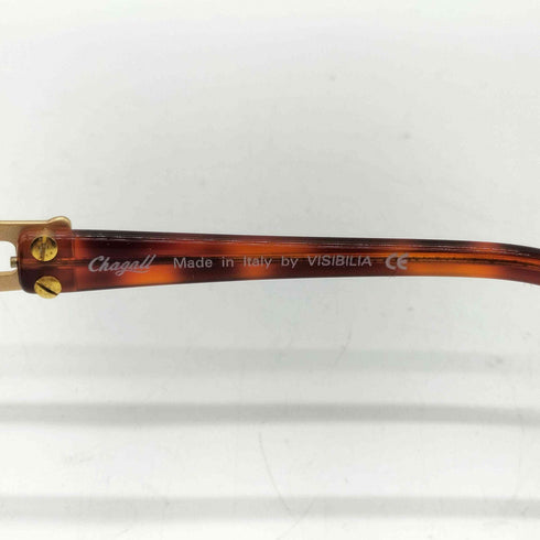 Chagall イタリア製 VISIBILIA オーバルフレーム ロゴ サングラス メンズ 56□18 135