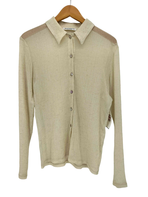 ビューティーアンドユースユナイテッドアローズ BEAUTY & YOUTH UNITED ARROWS 24SS 楊柳 シャツ カーディガン ウォッシャブル レディース FREE