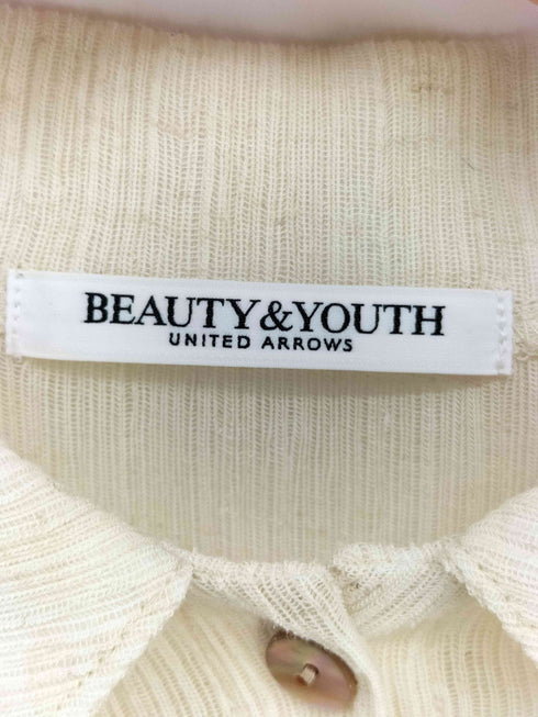 ビューティーアンドユースユナイテッドアローズ BEAUTY & YOUTH UNITED ARROWS 24SS 楊柳 シャツ カーディガン ウォッシャブル レディース FREE