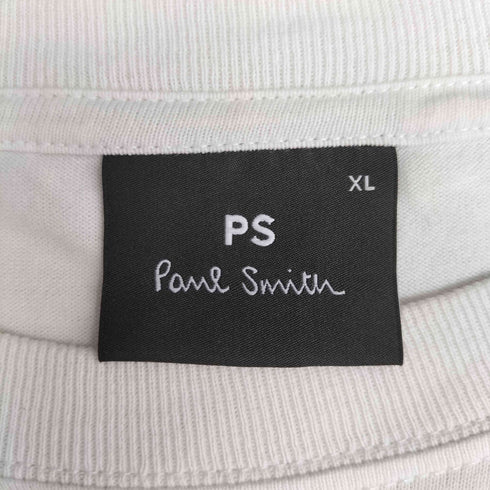 ピーエスポールスミス PS Paul Smith チェッカーフラッグ プリント Tシャツ メンズ import:XL