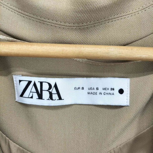 ザラ ZARA サイドスキッパーベスト レディース S