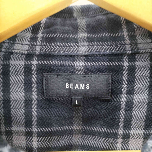 ビームス BEAMS 25SS ショート チェック シャツ メンズ JPN:L