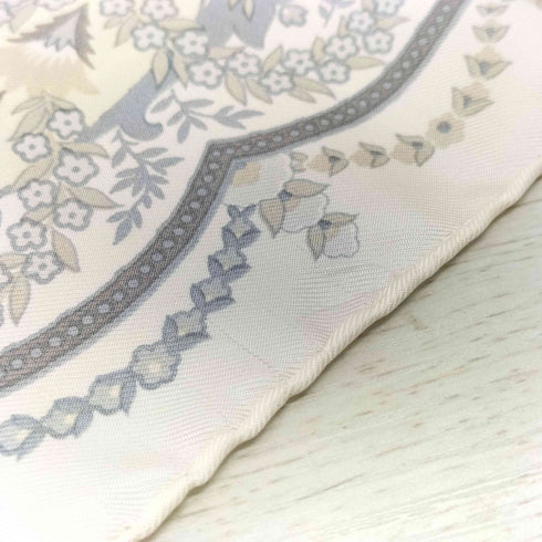 エトロ ETRO シルク100 花 総柄 大判 スカーフ レディース
