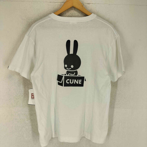 キューン CUNE ダンボール 捨て猫 半袖Tシャツ レディース JPN:M
