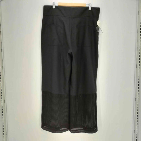 ランディ RANDY lieu別注 メッシュ切替 ワイドスラックス メンズ ONE SIZE