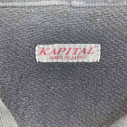 キャピタル KAPITAL 裏毛 デビルフードブルゾン メンズ ONE SIZE