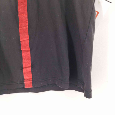 ヨウジヤマモトプリュスノアール YOHJI YAMAMOTO+NOIR フロッキープリント Tシャツ レディース JPN:3