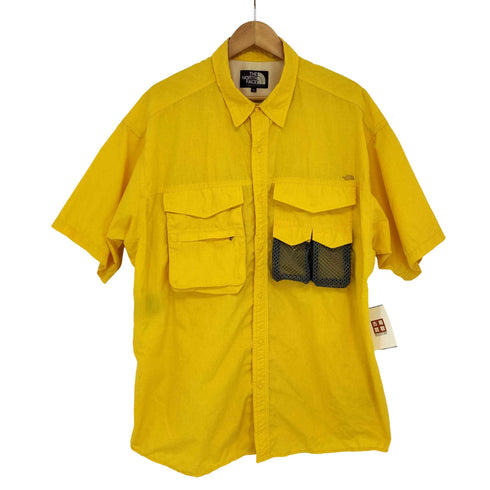 ノースフェイスパープルレーベル THE NORTH FACE PURPLE LABEL Polyester Linen Field H/S Shirt メンズ JPN:XL