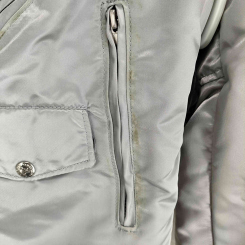ブランデッドガーメンツ BRANDED GARMENTS USA製 中綿ライダースジャケット メンズ US:36