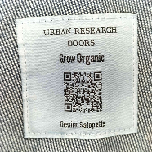 アーバンリサーチドアーズ URBAN RESEARCH DOORS 24aw Denim Salopette レディース S