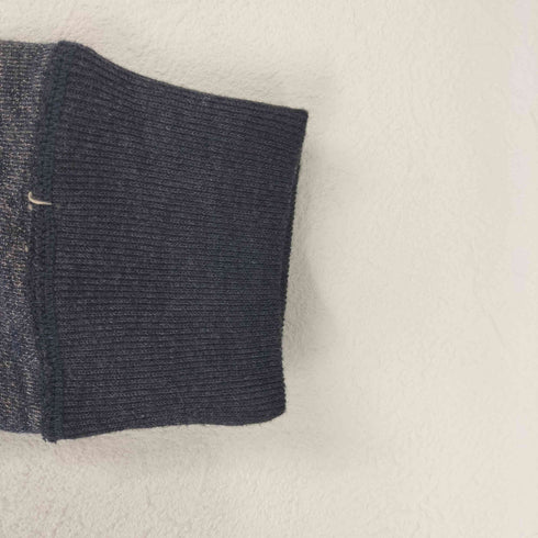 デニムアンドサプライラルフローレン DENIM&SUPPLY RALPH LAUREN 2トーン 前Vガゼット 3段 クルーネックスウェット メンズ JPN:M