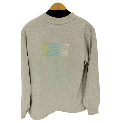 アレキサンダーワン Alexander Wang モックネックロゴスウェット レディース import:S