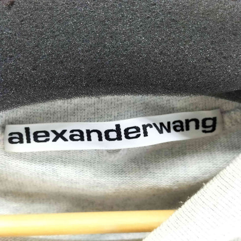 アレキサンダーワン Alexander Wang モックネックロゴスウェット レディース import:S