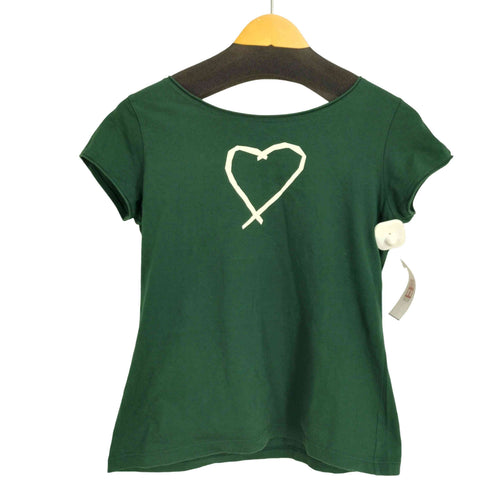 アニエスベー agnes b. フロントプリント S/S ボートネックTシャツ レディース JPN:3